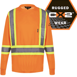 CX2 - Lookout - Long Sleeve Hi-Vis T-Shirt