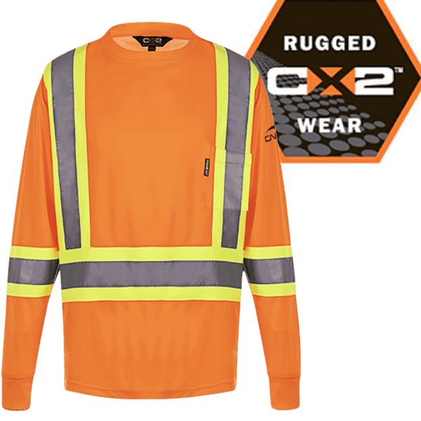 CX2 - Lookout - Long Sleeve Hi-Vis T-Shirt