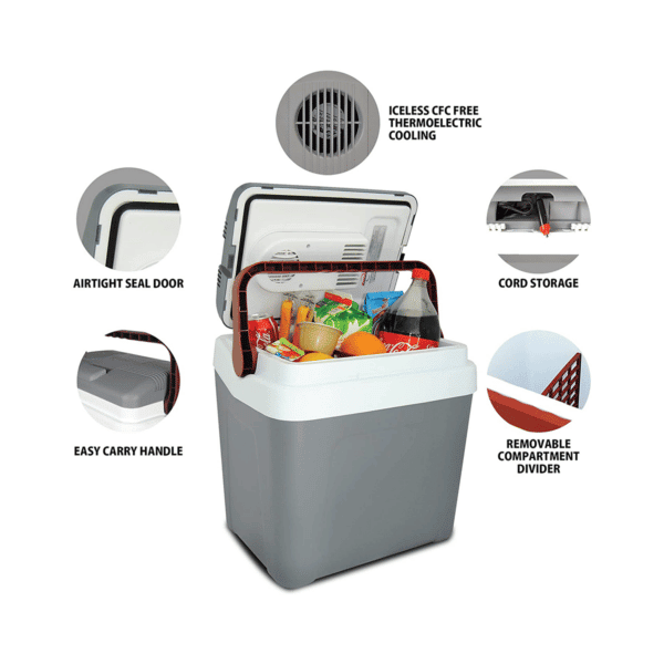 Koolatron - Fun Kool P25 Thermoelectric Iceless 12V Cooler Warmer, 24 L - Image 2