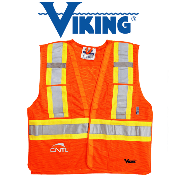 Viking® - 5pt. Tear Away Safety Vest