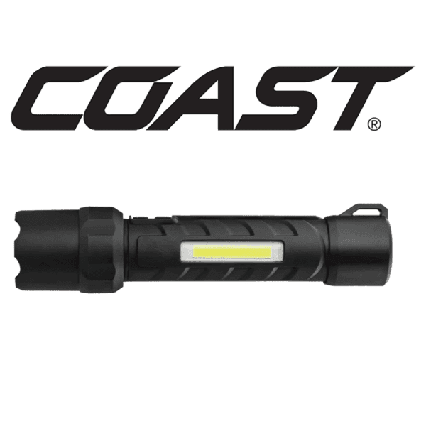 COAST Polysteel 700 Stormproof Dual Power C.O.B. LED Flashlight