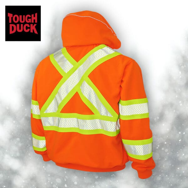 Tough Duck - Fleece Thermal Lined Safety Hoodie - Image 2