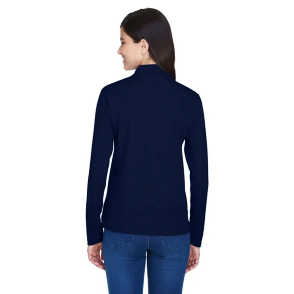 Core365 Ladies' Pinnacle Performance Long-Sleeve Piqué Polo - Image 3