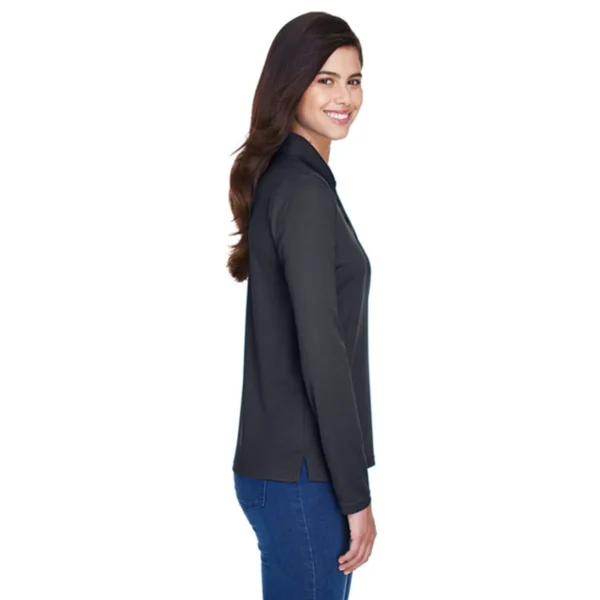 Core365 Ladies' Pinnacle Performance Long-Sleeve Piqué Polo - Image 7
