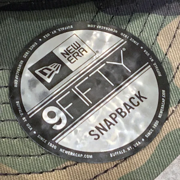 New Era 9FIFTY - Black & Camo - Image 2