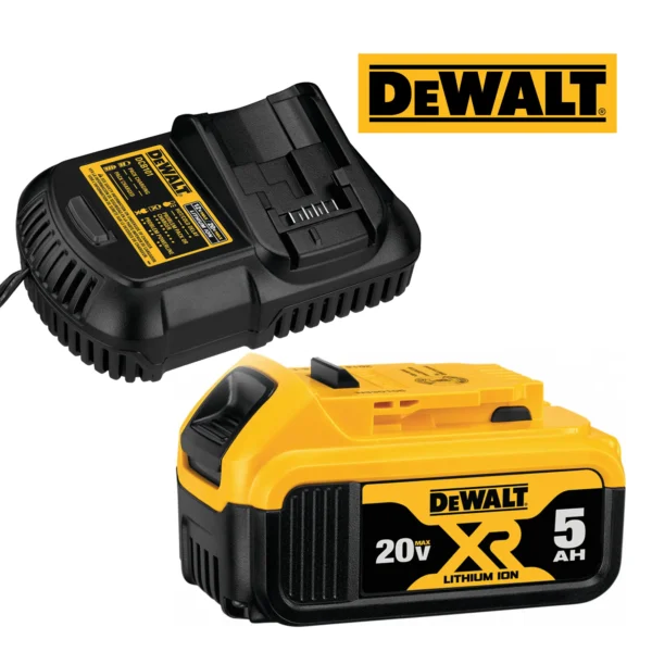 DeWalt 20V MAX* XR® 5 Ah Battery Starter Kit