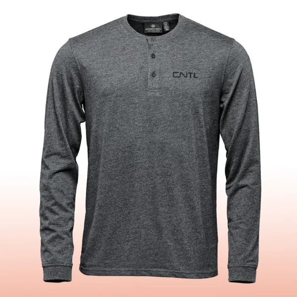 Stormtech Men's Torcello Long Sleeve Henley - Image 2