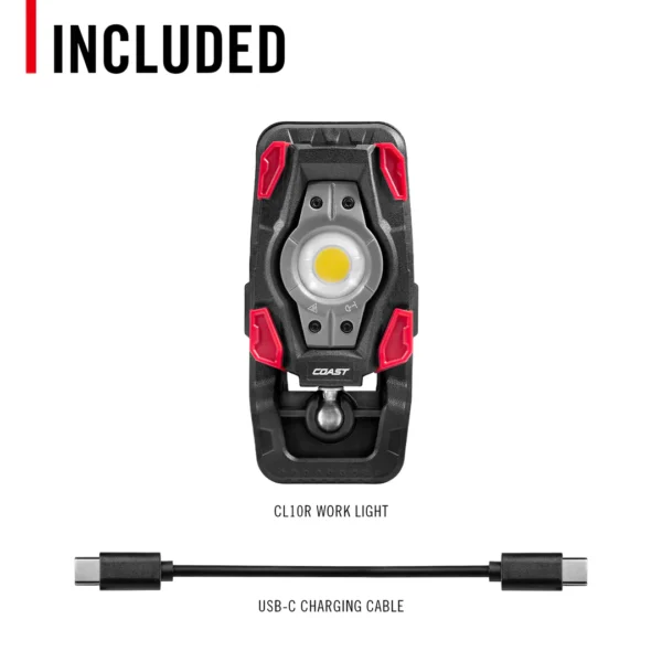 Coast CL10R Rechargeable-Clamp Light - Image 11