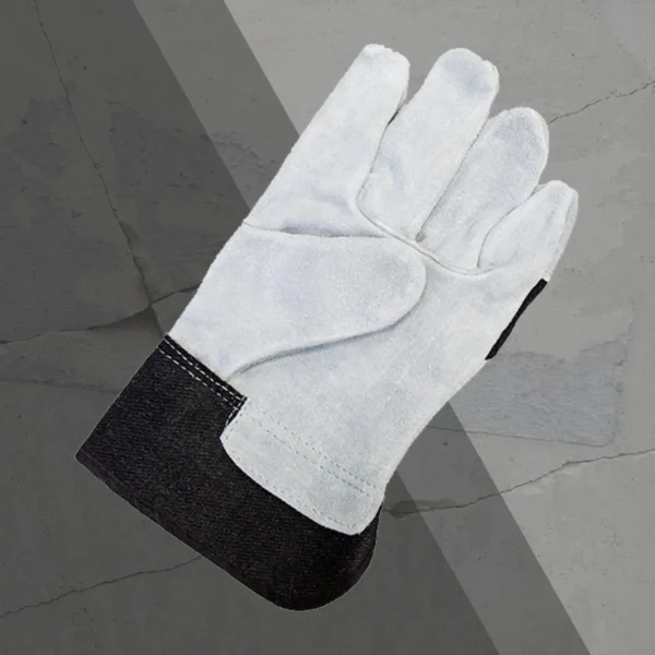 Bob Dale Gloves - Split Cowhide Fitter w/Safety Cuff - Image 2