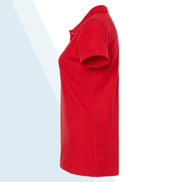 M&O Women's Ringspun Pique Polo - Image 11