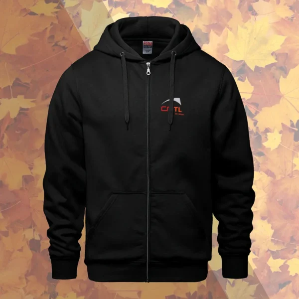 L00555 - Surfer - Adult Full Zip Hooded Sweatshirt - Image 2