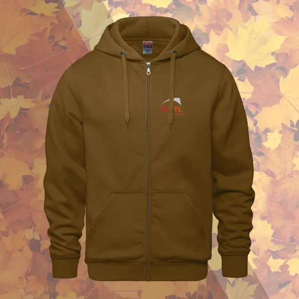 L00555 - Surfer - Adult Full Zip Hooded Sweatshirt - Image 3