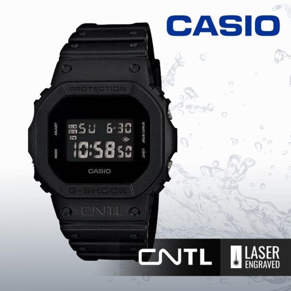 Casio Men's G-Shock Black Resin Quartz Watch