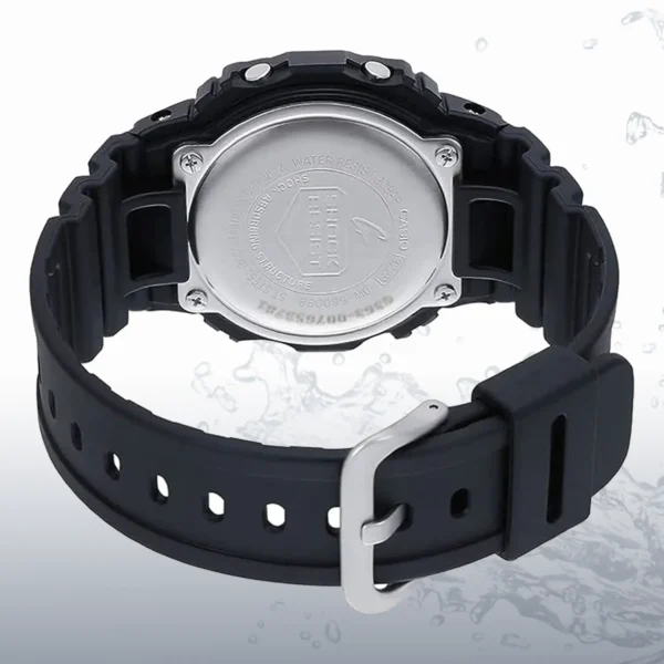 Casio Men's G-Shock Black Resin Quartz Watch - Image 3