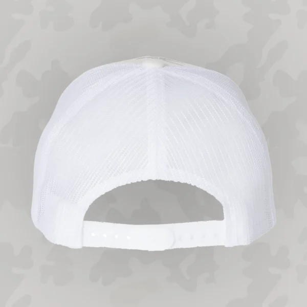 YP Classics® 6606 Retro Trucker Cap - Multicam Alpine/White - Image 4