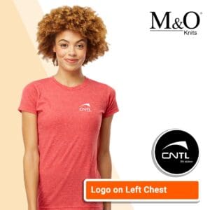M&O Women's Deluxe Blend T-Shirt